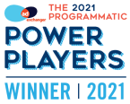 The AdExchanger 2021 Programmatic Power Players Winner 2021 logo